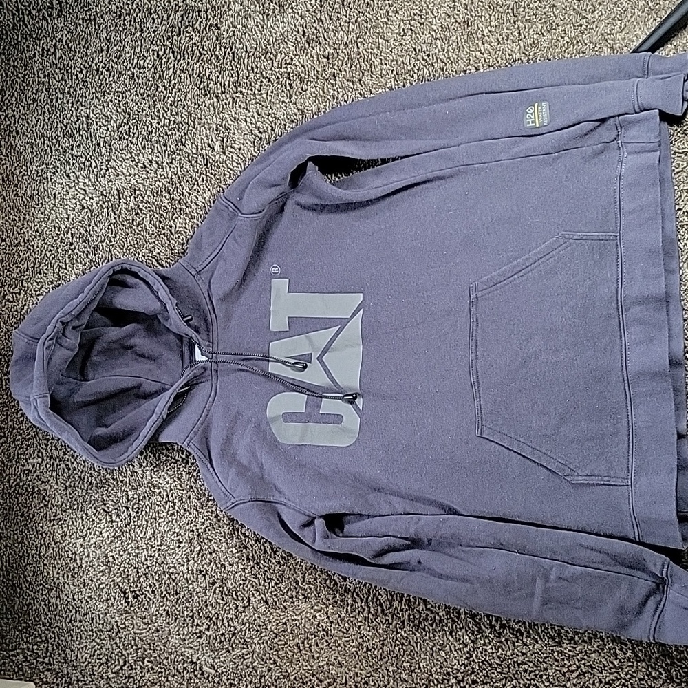 Woman's Caterpillar CAT Reflective H2O Resistant Hoodie Work & Play Small